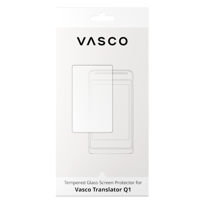 Tempered Glass Screen Protector for Vasco Translator Q1
