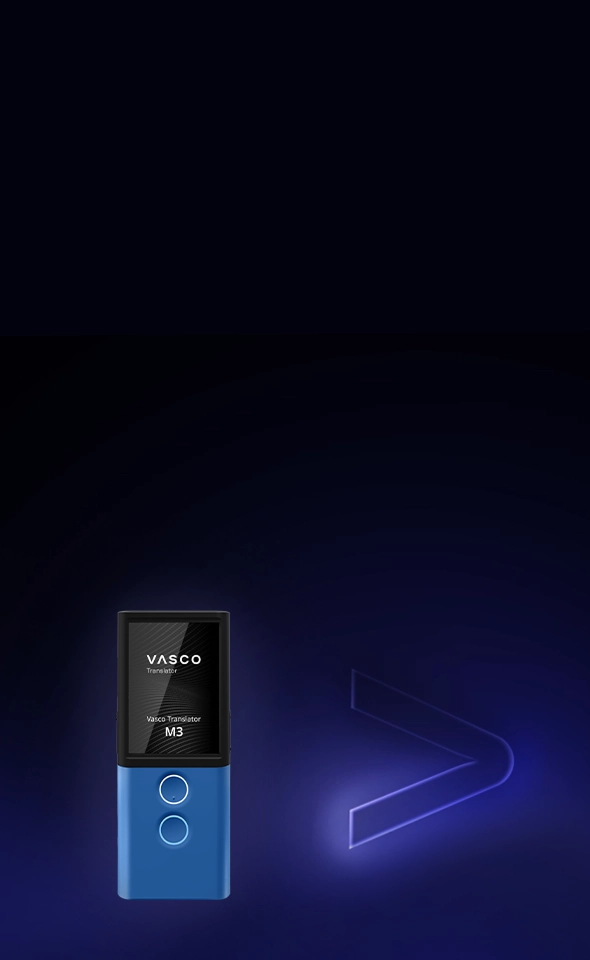 Vasco Translator M3 – the first translator fully designed by Vasco.